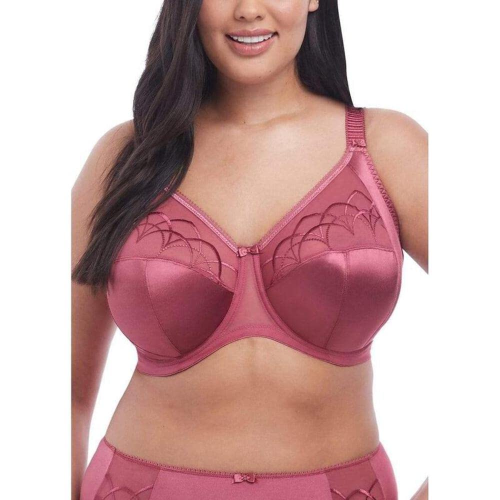 Elomi Women's Cate Embroidered Full Cup Banded Underwire Bra (4030)